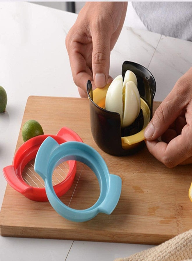 Oblivion 3 in 1 Stainless Steel Multifunction Slicer | Wire Cutter Soft Boiled Eggs Fruit Chopper/Divider/Dicer/Cutter Slicing Widget Slicing Cutter for All Kitchen (Multicolor) - Image 4